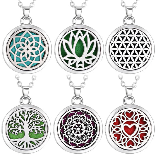 Tree of Life Aromatherapy Necklace