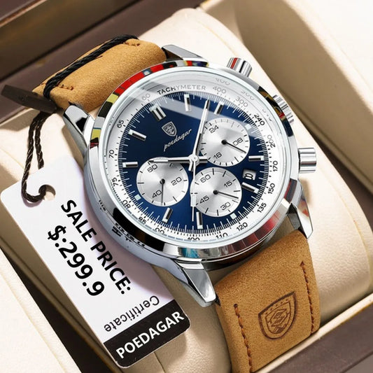 POEDAGAR Luxury Man Watch