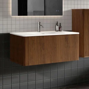 36" Bathroom Vanity with Sink, Modern Floating Vanity