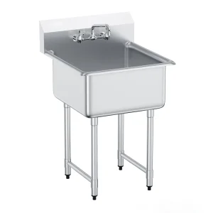 Stainless Steel Kitchen Prep Utility Sink Restaurant/Home